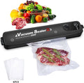 3 in 1 Vacuum Food Sealer Machine Automatic Manual Vacuum Sealer Dry/Wet Of 4 Bags - TruVexa