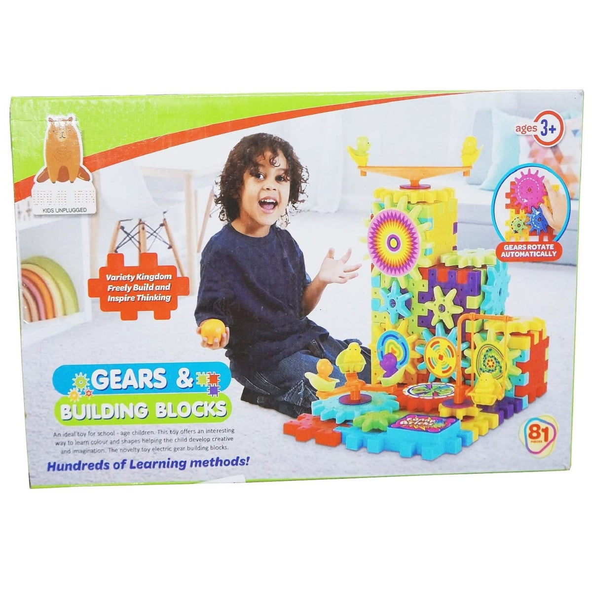 Building Block Kit-Gear Box Educational Toy for Kids - TruVexa