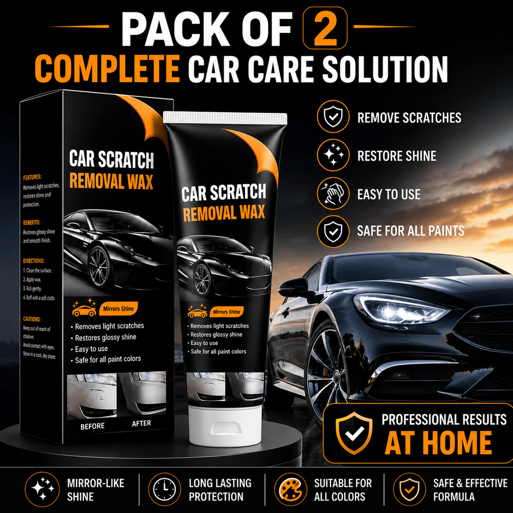 Car Scratch Repair Paste (Pack of 2) - TruVexa