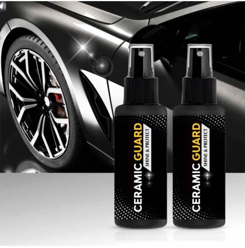 Ceramic Spray Guard for Car- Hydrophobic Spray with Extreme Gloss - TruVexa