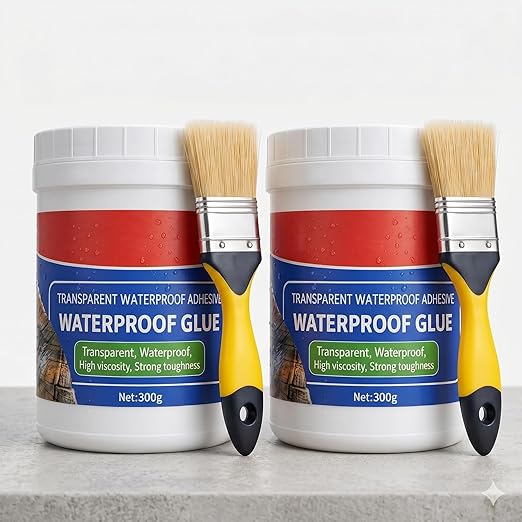 Crack Seal Waterproof Glue Resin Epoxy For Roof Leakage(Pack of 2) - TruVexa