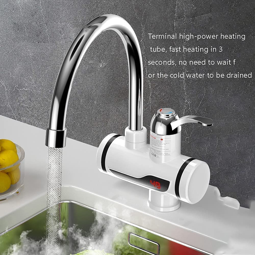 Instant Tap Wall Water Heater/Geyser For Kitchen - TruVexa