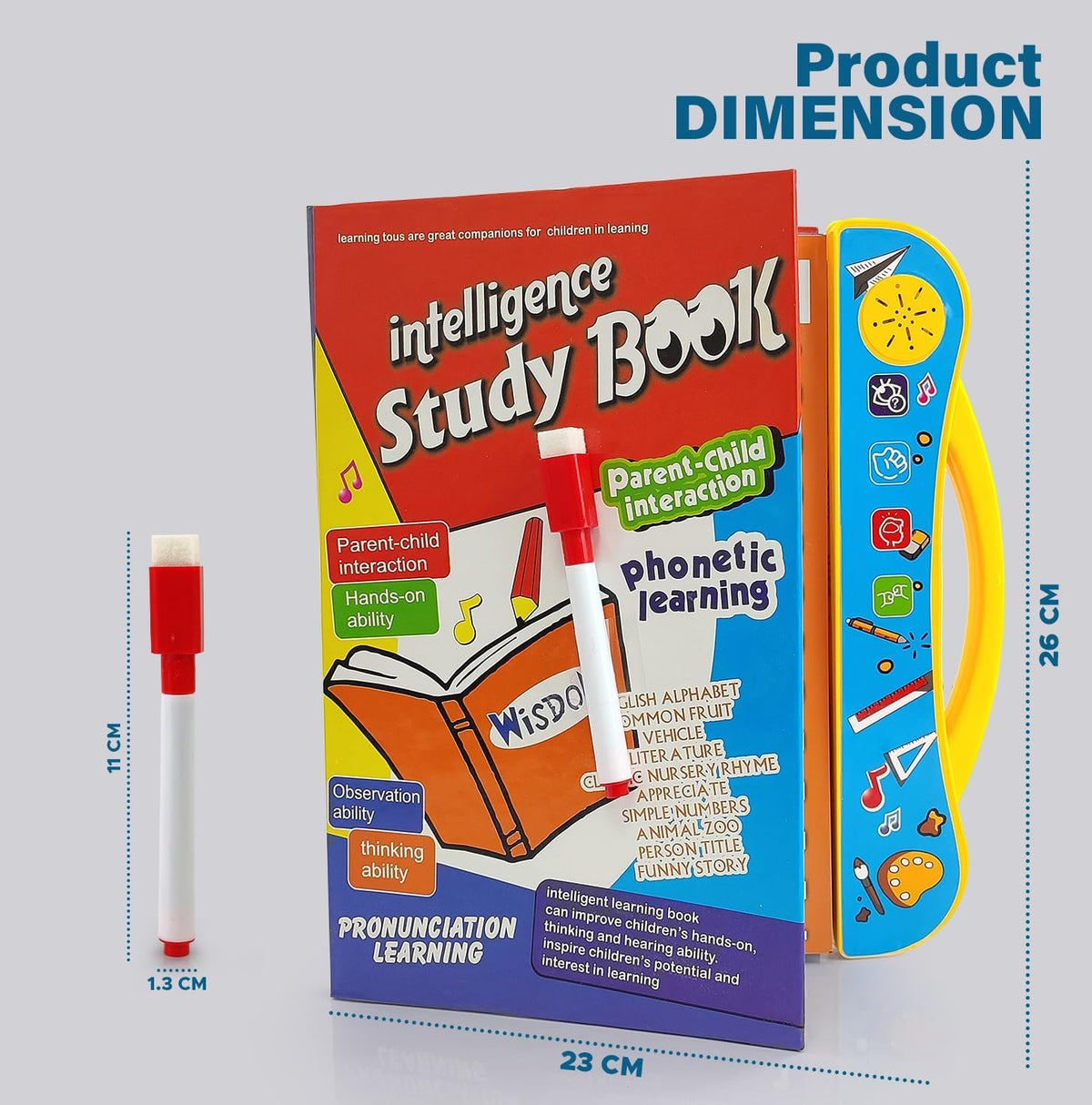 Intelligence Book Sound Book for Children - TruVexa