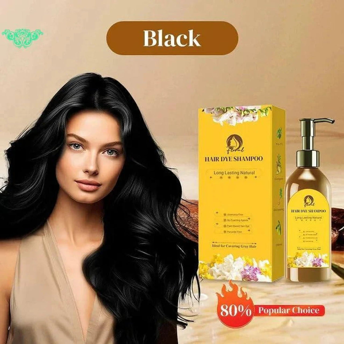 Japanese Hair Dye Shampoo (Pack of 2) - TruVexa