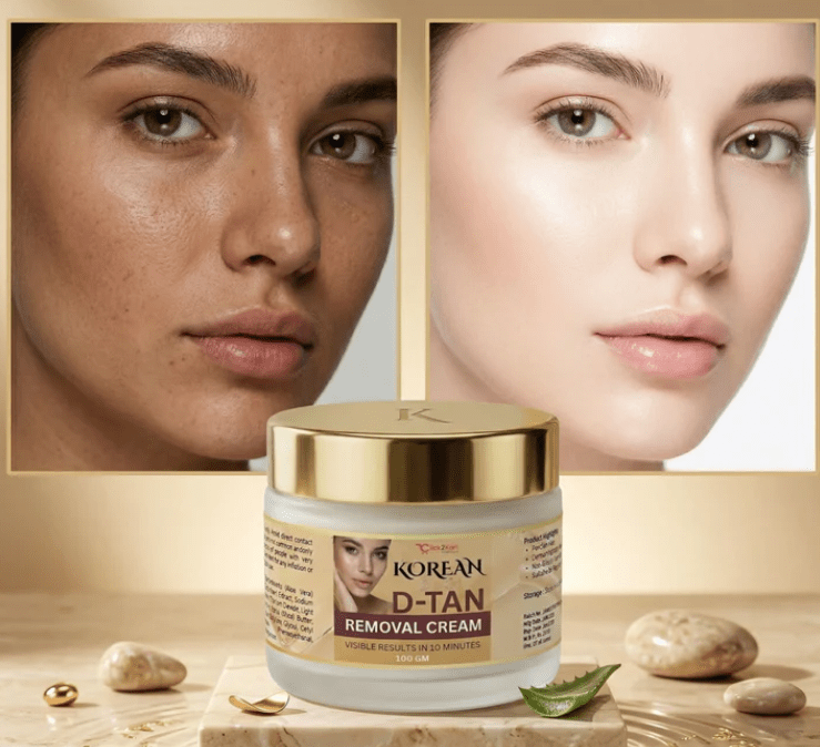 Korean D Tan removal cream(Pack of 2) - TruVexa