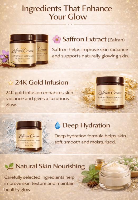 Magic Glow Gold & White Body Cream (Pack of 2) - TruVexa