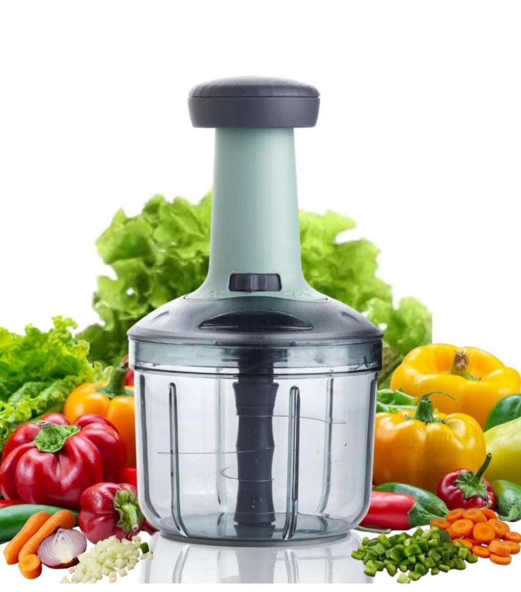 Manual Hand Push Vegetable Chopper - TruVexa