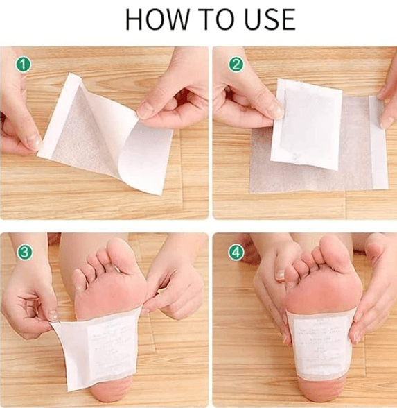 Premium Detox Foot Patch( Pack of 10) - TruVexa