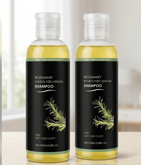 Rosemary Hydrolyzed Keratin Shampoo (Pack of 2) - TruVexa