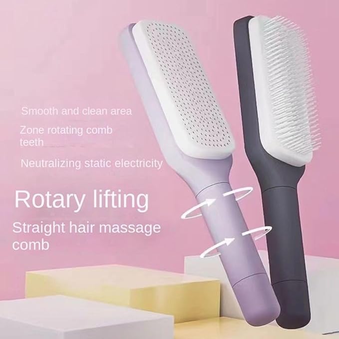 Self Cleaning Hair Comb - TruVexa