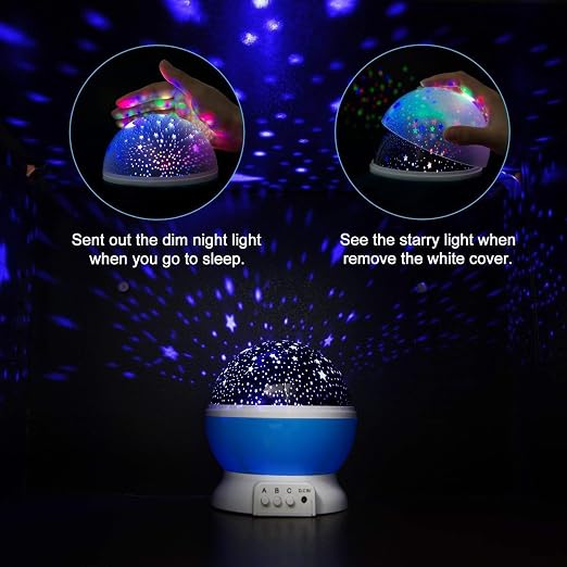 Star Master Galaxy Night Projector Lamp - TruVexa