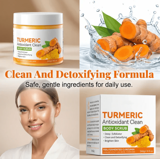 Turmeric Body Scrub For Tanning Removal (Pack of 2) - TruVexa