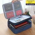 Waterproof Portable Document Storage Bag Travel Organizer - TruVexa